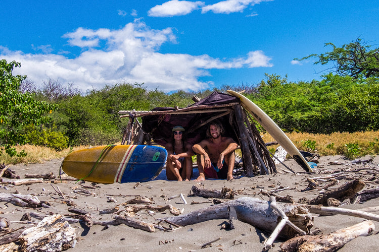 Surfing Craft founders at a beach.