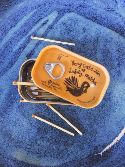 Very Cute Tin of Matches