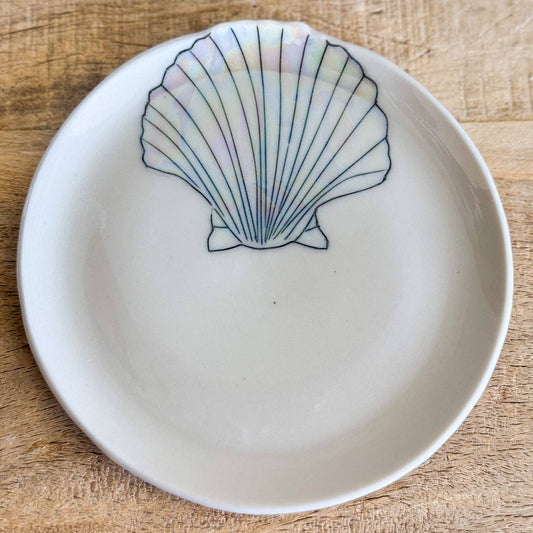 Shell Dessert Plate