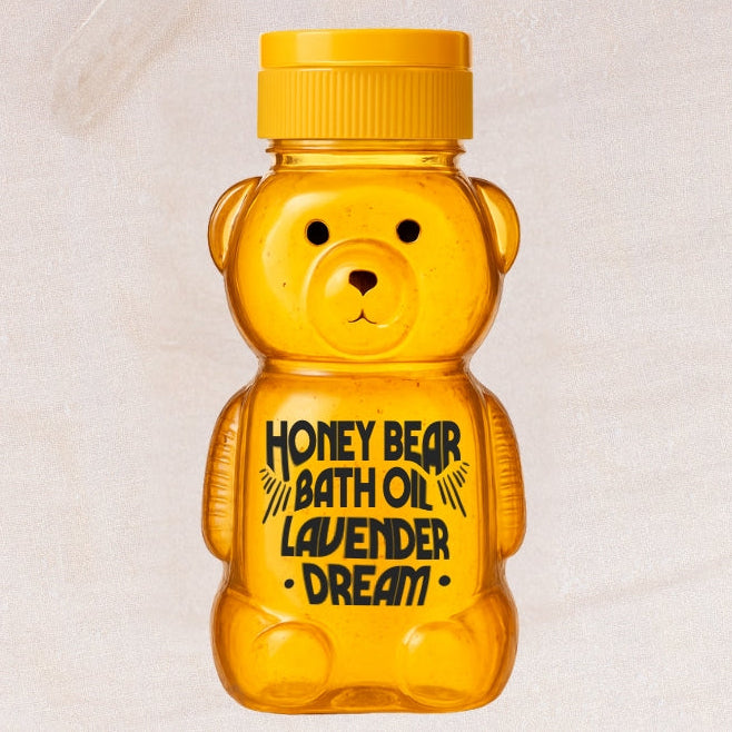honey bear bath oil wild yonder studio
