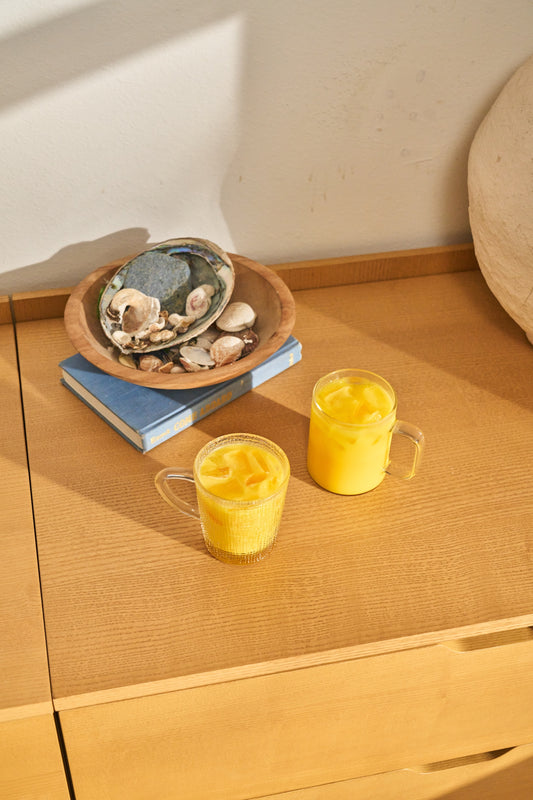 the fullest warm feelings saffron tea