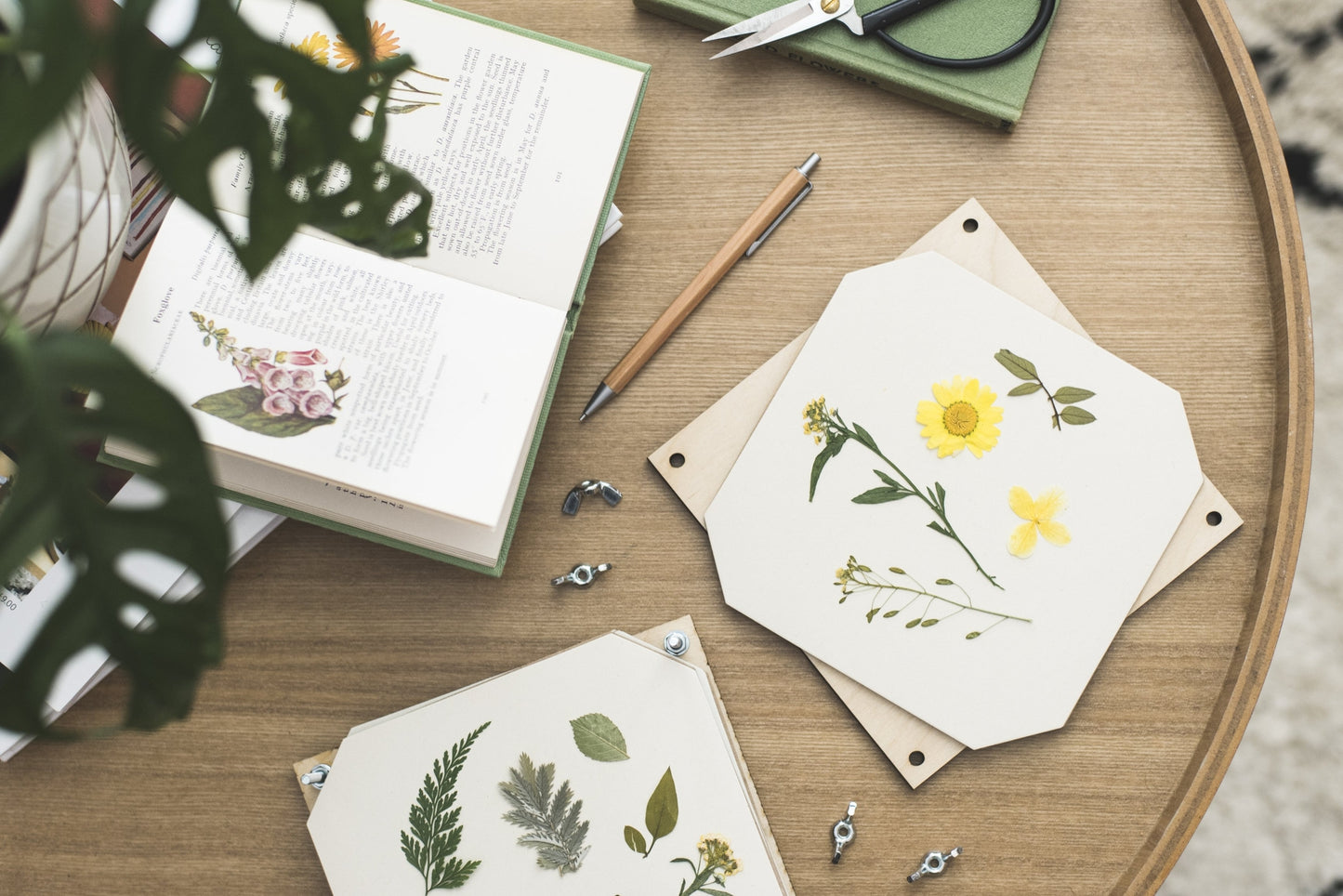 This well-sized flower press allows you to preserve the flowers and leaves you find while out on your wonders. The press comes complete with 5 sheets of corrugated card and 8 of sugar paper to give ample space to press flowers.