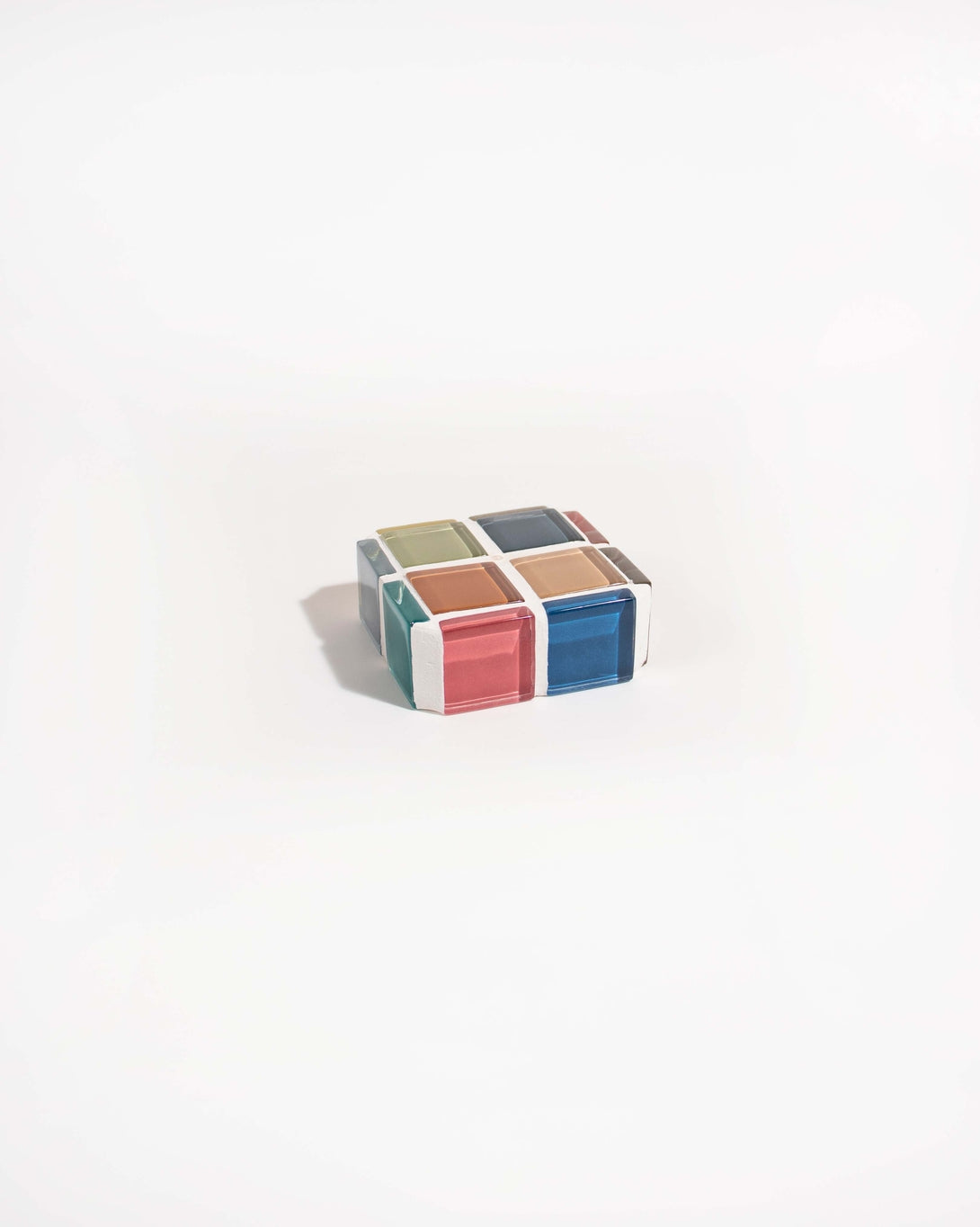 Glass Tile Incense Holder