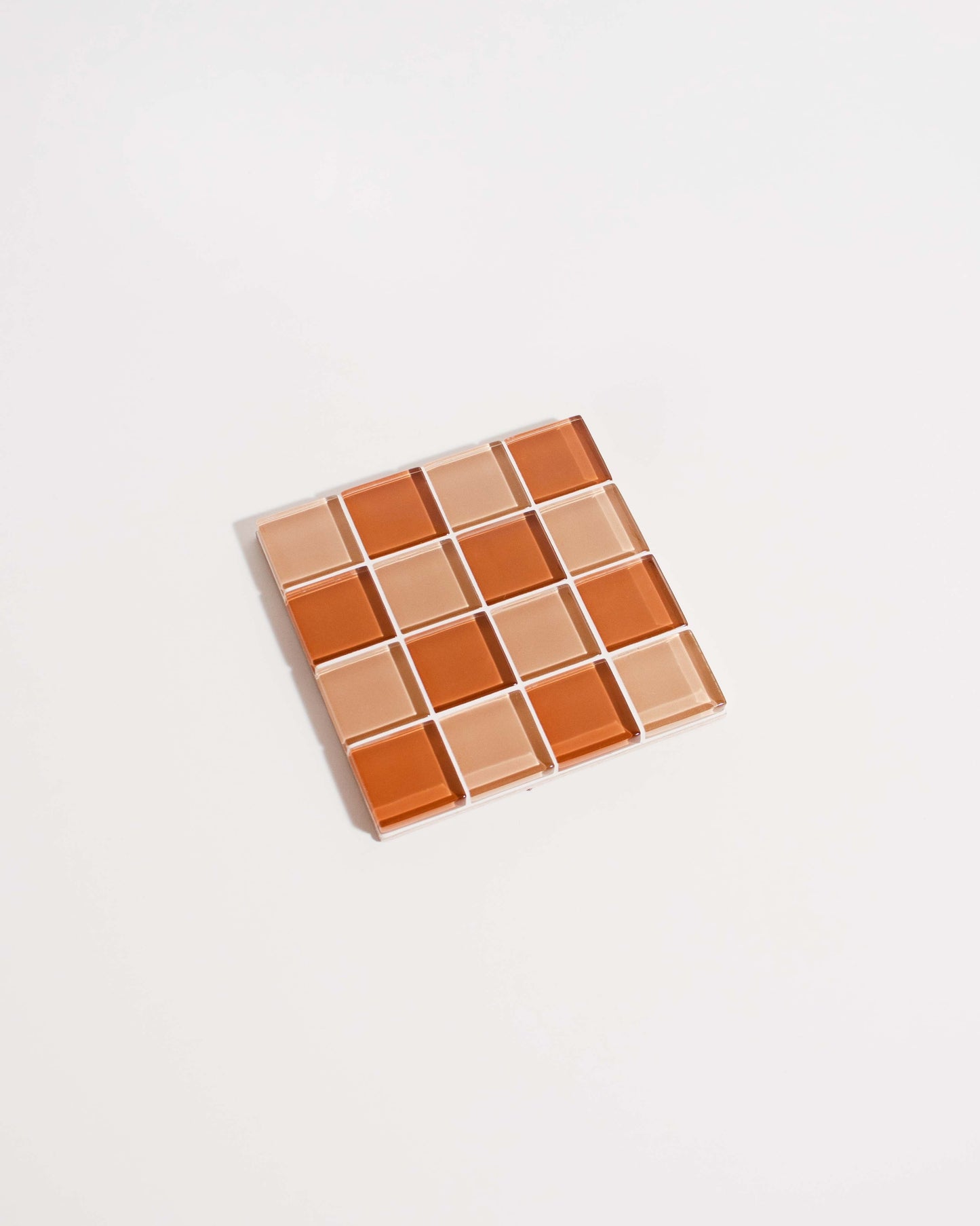 Handcrafted coasters made with high quality glass tiles. They don't just have to be a coaster though, use them for whatever your heart desires honestly. They're just dreamy little pops of color for your space!