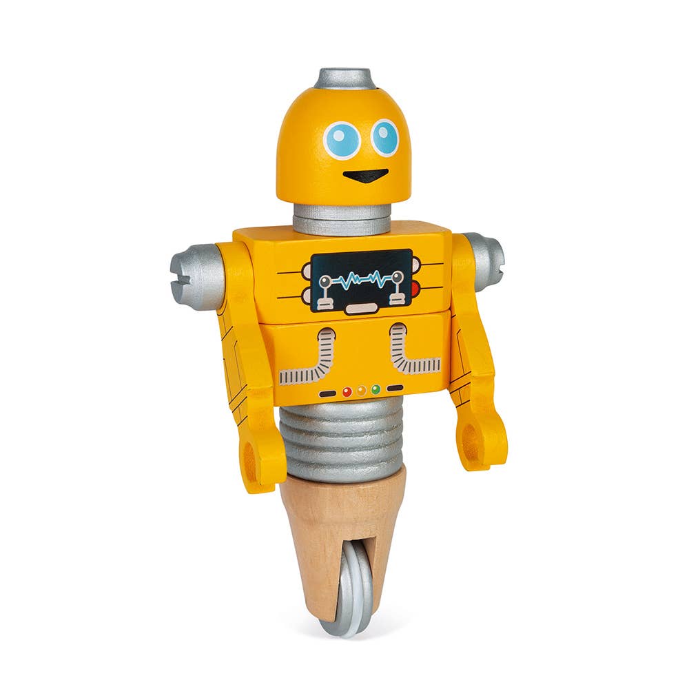 janod diy robots / 3 awesome robots to assemble, disassemble, and mix and match at will with the wooden screwdriver provided. 53 interchangeable pieces for lots of creative possibilities. An activity that develops your child’s fine motor skills, in addition to their imagination!