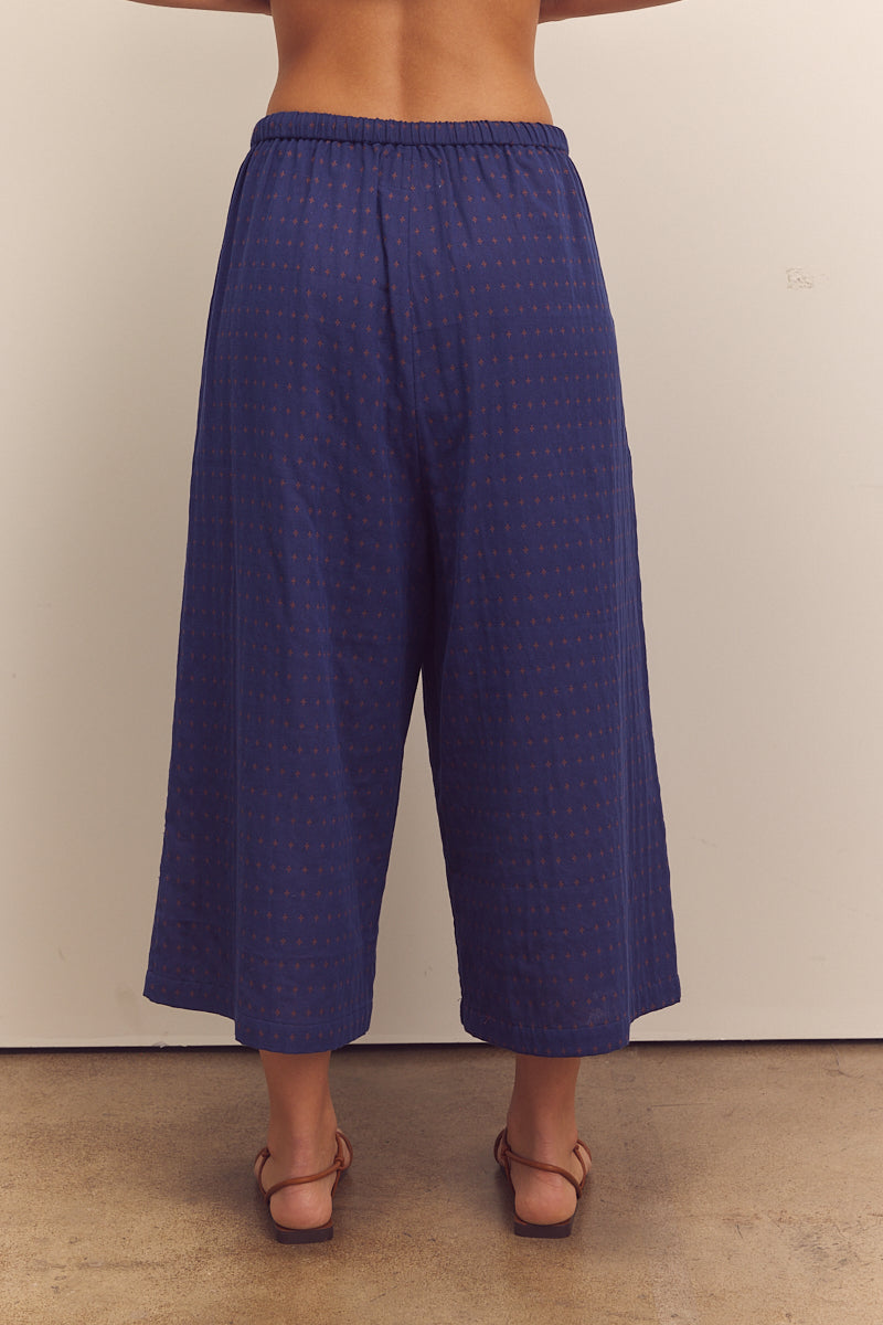 Drawstring Wide Leg Pants