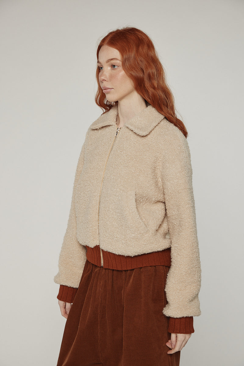 Short Bomber Jacket