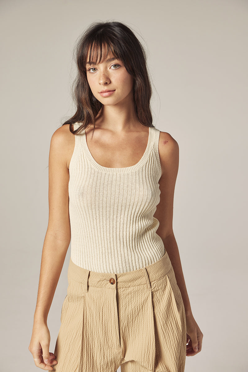 Cotton Rib Cami