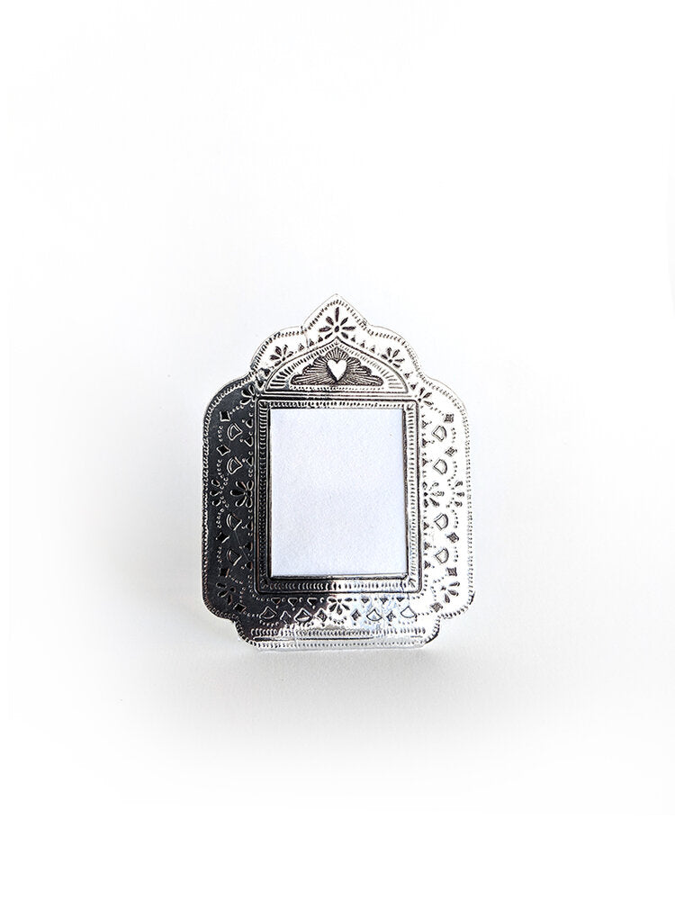 Faux Tin Picture Frame