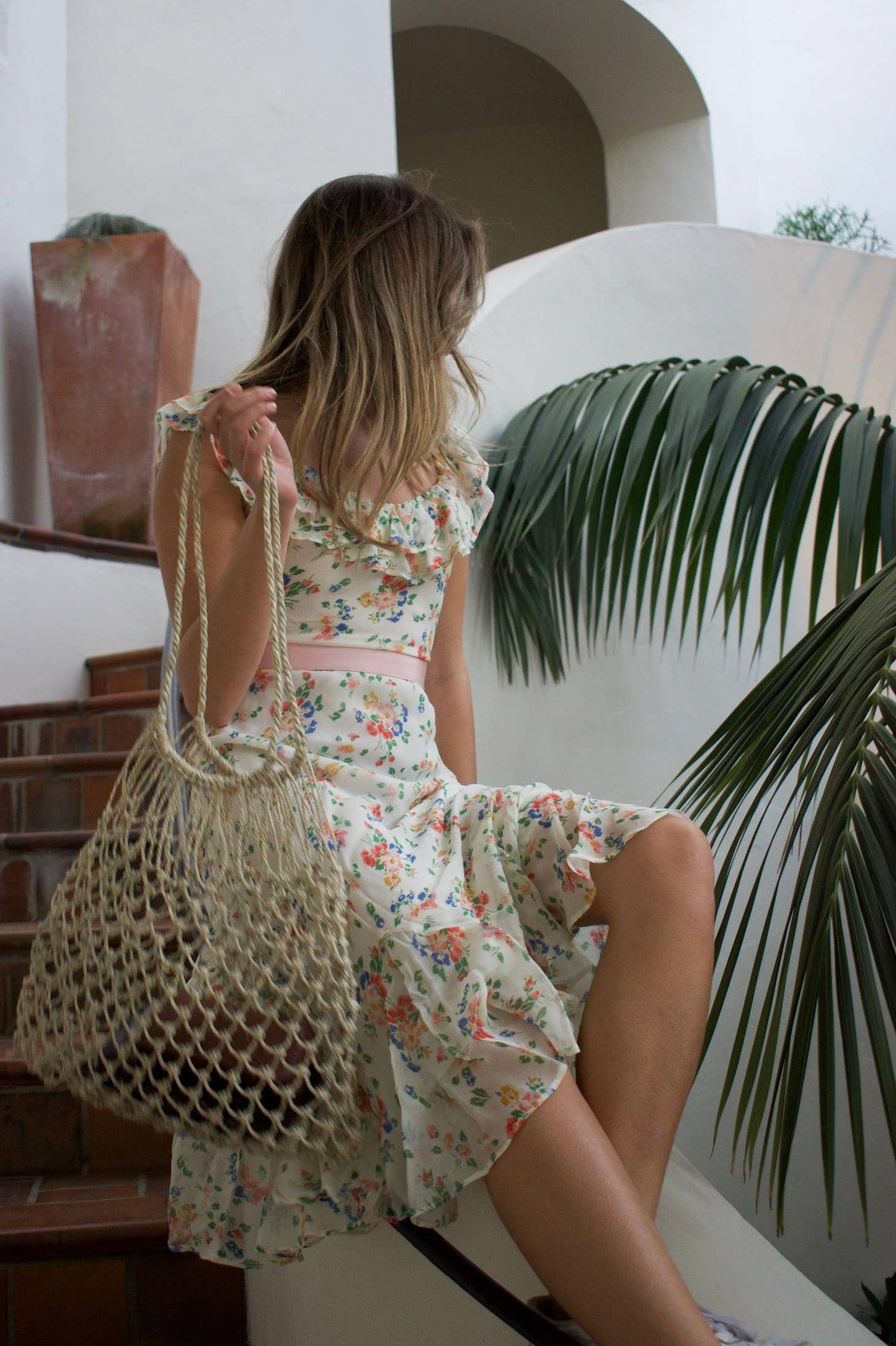 Handwoven from chupon in Patagonia, Chile by two women artisans. We love to use this bag for a day at the beach or a trip to the farmers market, or even as decor in the home.