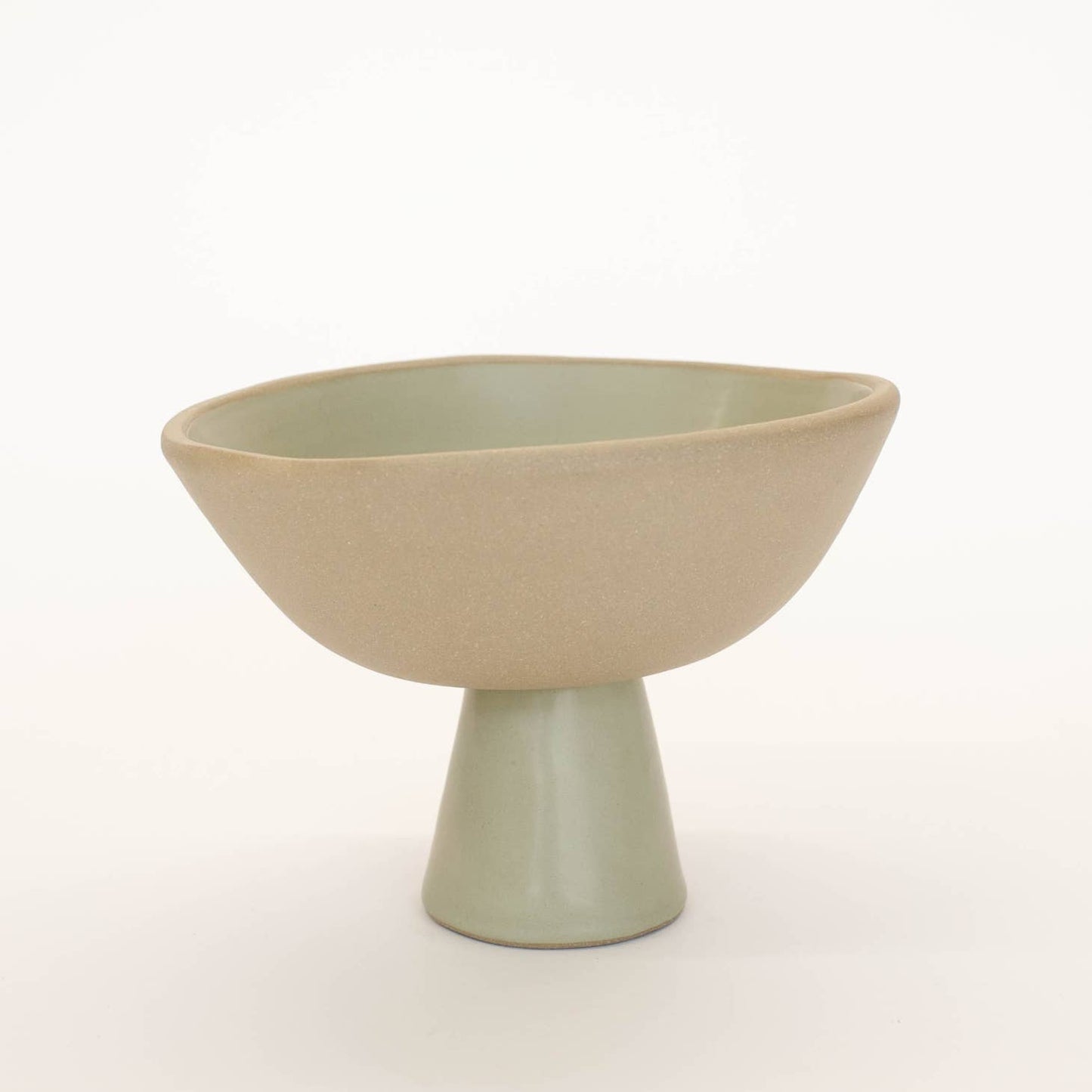 jars of dust ceramic raised serving bowl / Hand-built with shallow walls, some organic quality around the rim, and a flat base, this ceramic platter is designed for serving. Use it as a charcuterie board, snack platter, coffee table tray, or your main course! Handmade in Virginia