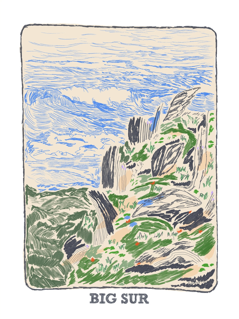 Big Sur Print