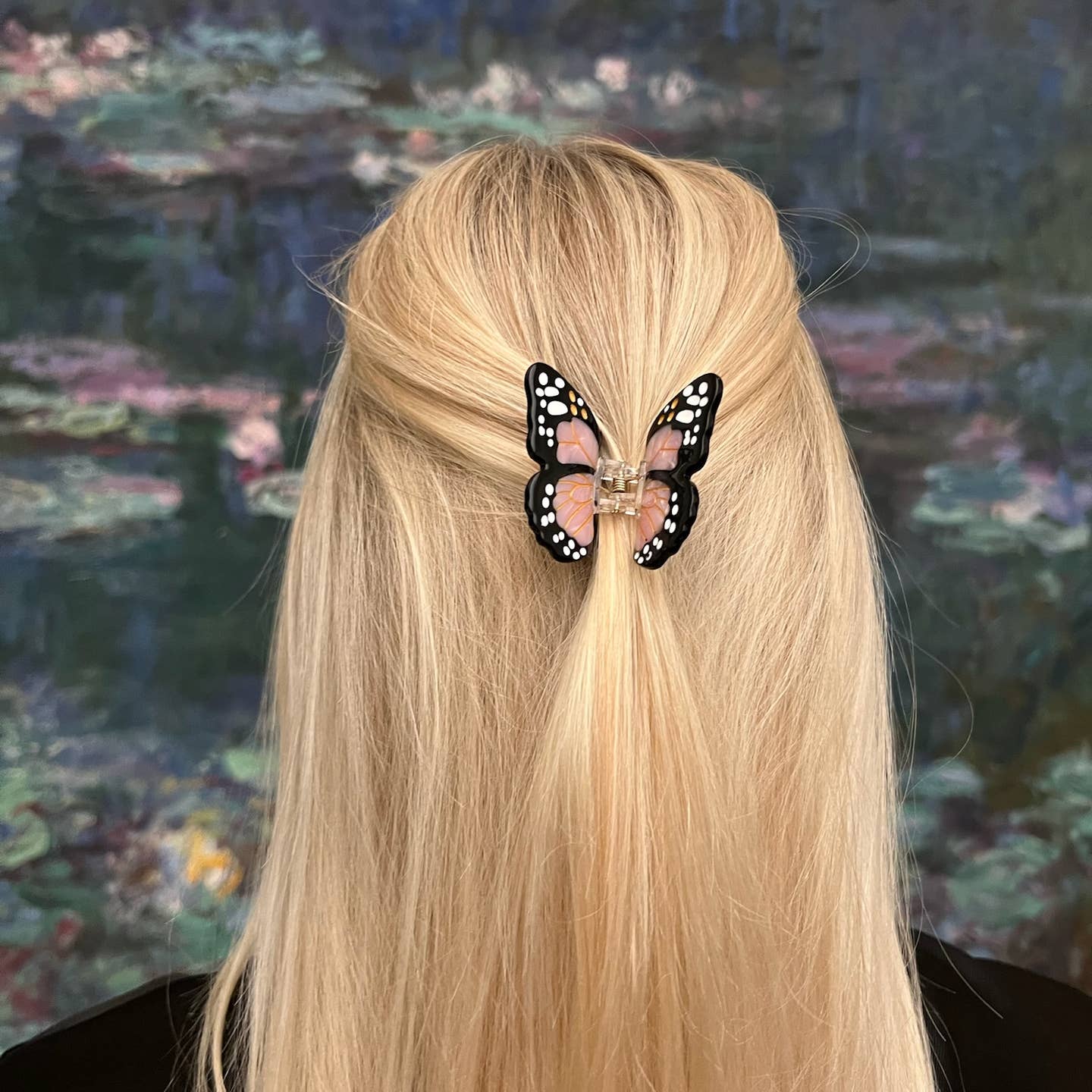 Mini Monarch Butterfly Claw Clip