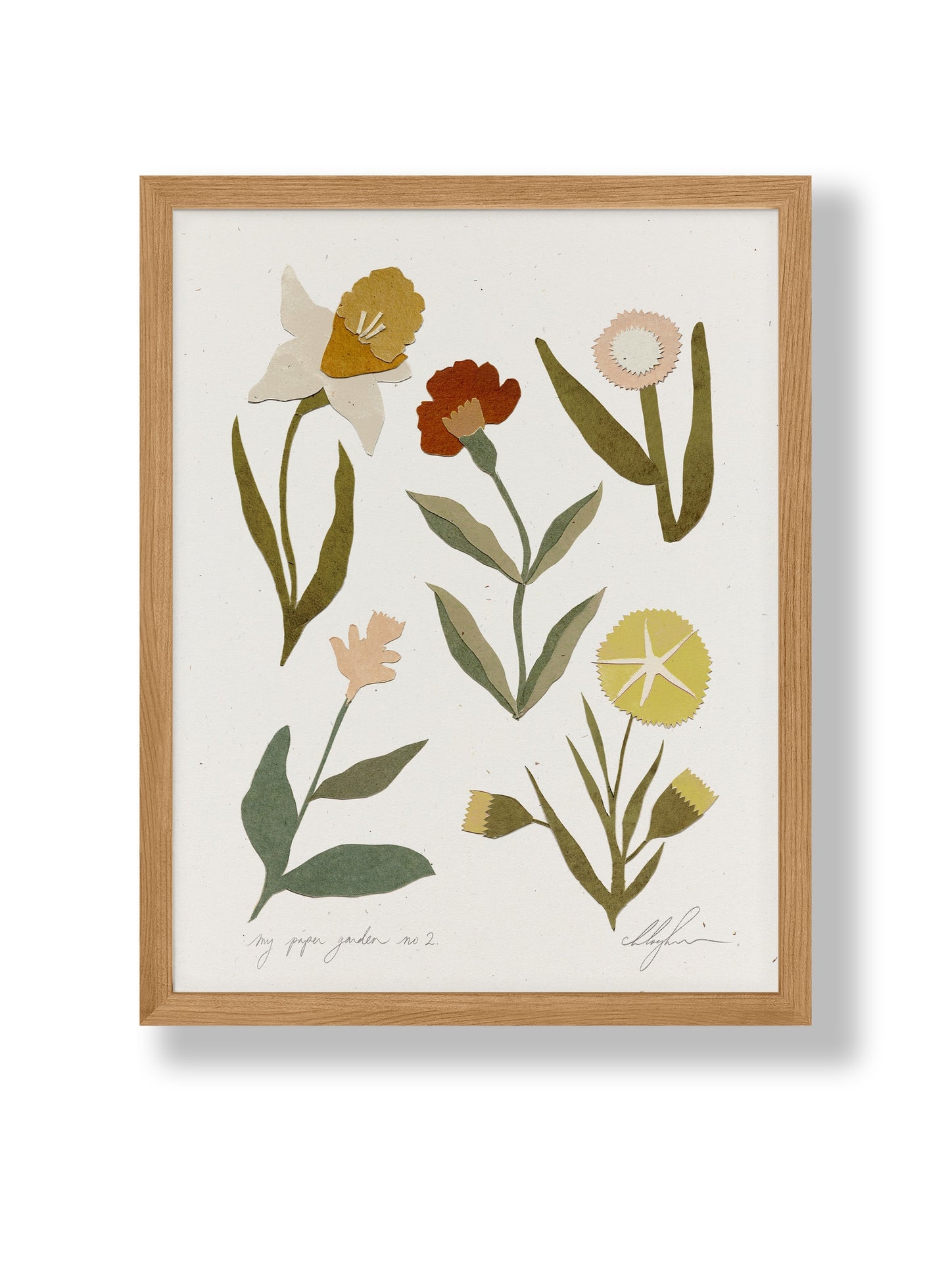 My Paper Garden No.2 by Coco Shalom. Prints are made with 100% recycled paper, containing 30% post consumer waste, produced with 100% green power and 0% BS.