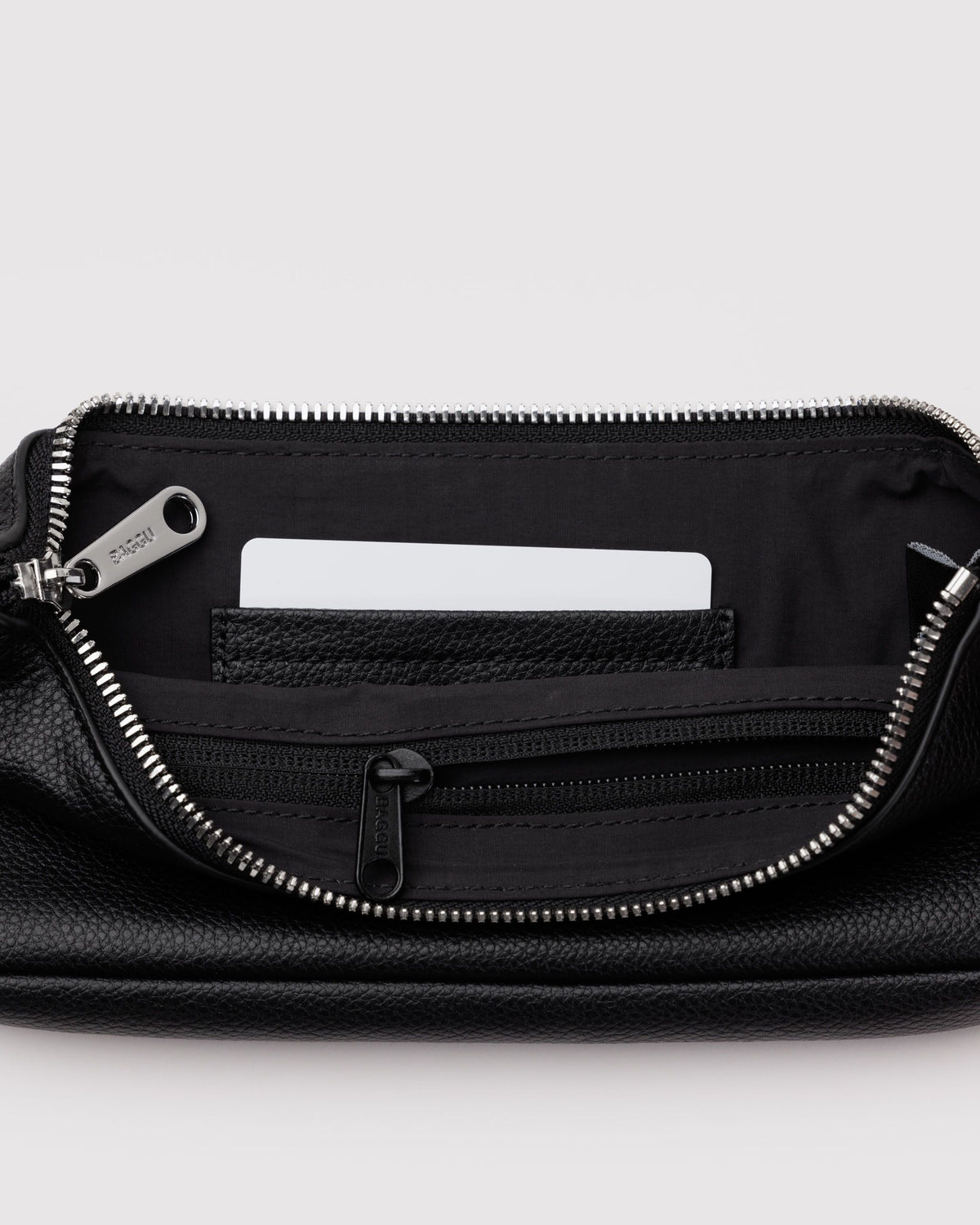 Recycled Leather Pochette Bag