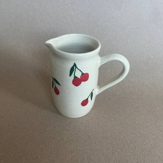 Cherries Creamer Pitcher
