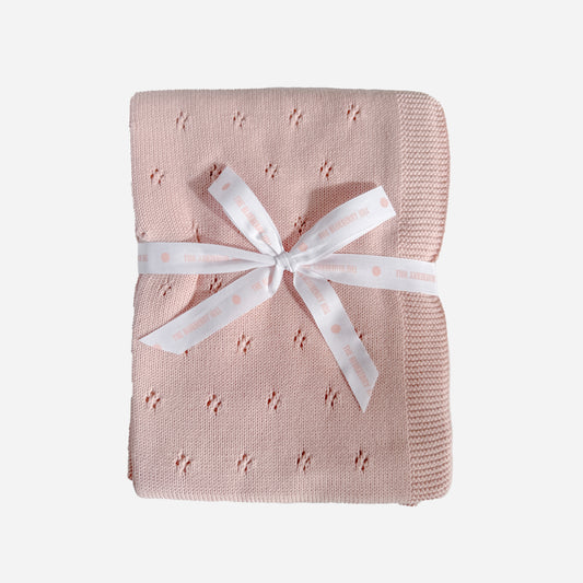 Heirloom Pique Baby Blanket
