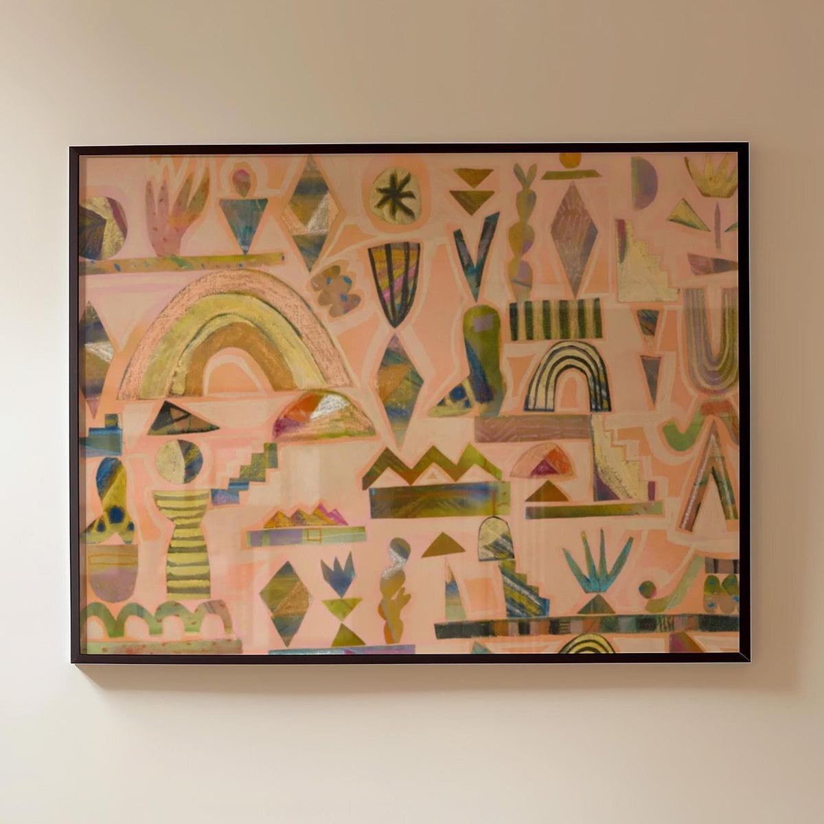 Texas Desert Pastel Print