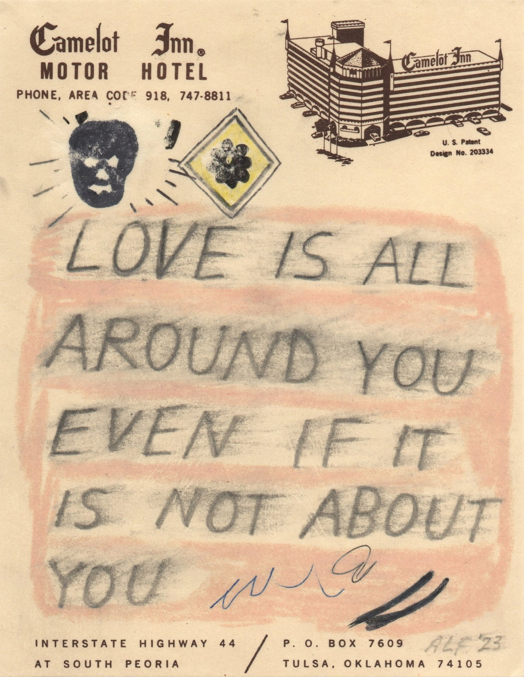 Love Is All Around You Print