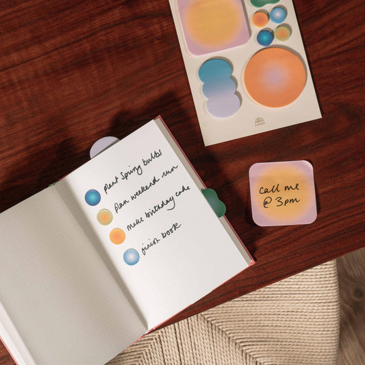 Neon Sticky Notes Set