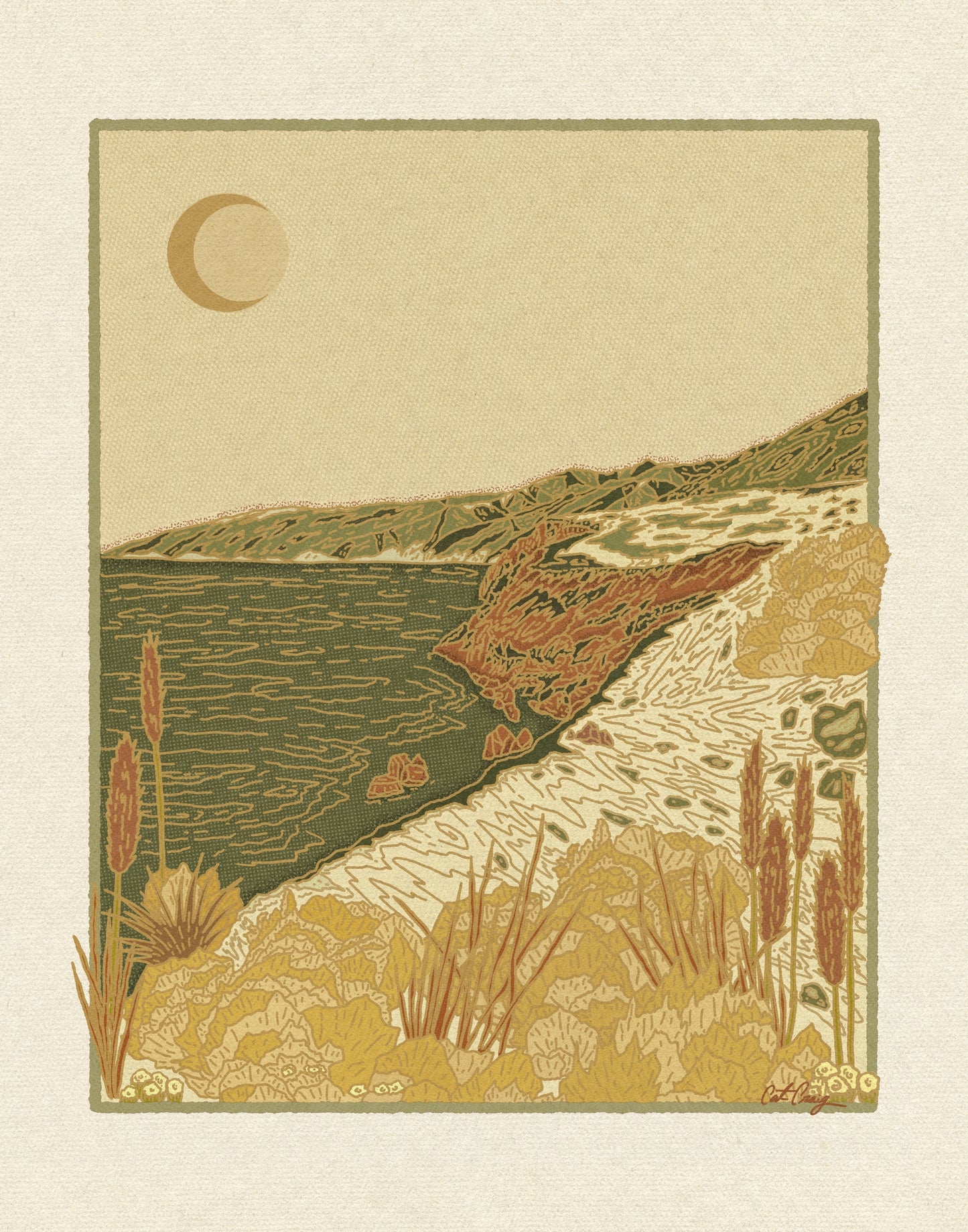 Big Sur 100 Print