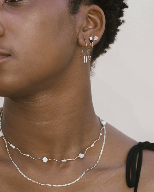 Filament Pearl Necklace