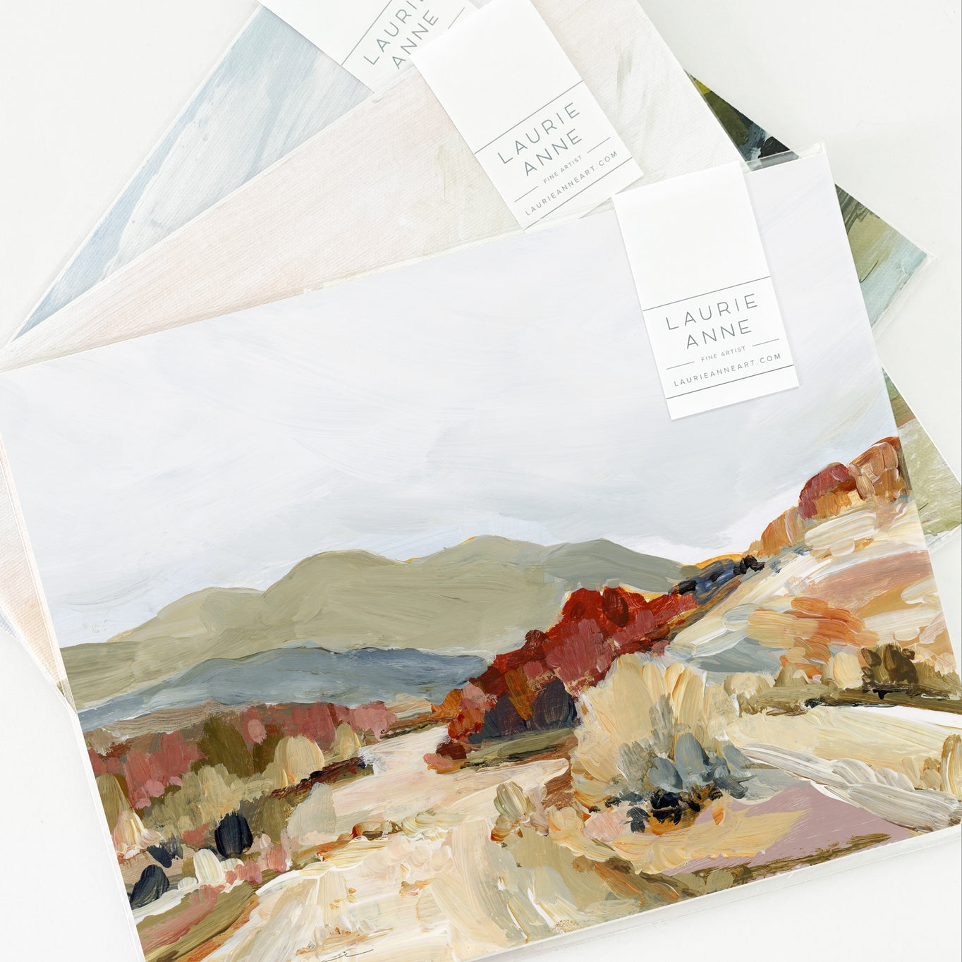 Joshua Tree River Bed Canvas Print