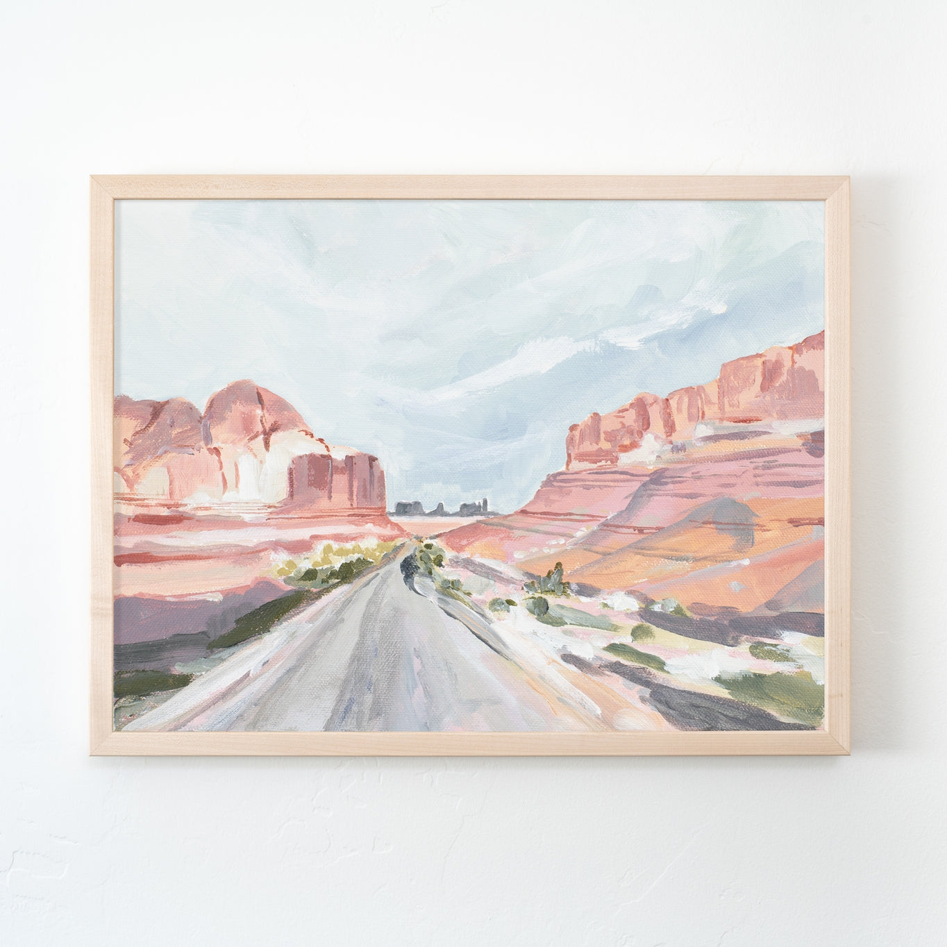 This Giclee Fine Art Print was created from Laurie Anne's original acrylic painting and is printed on a luxurious, gallery-quality matte canvas paper. This is an unframed print - frame is not included. Each print has her artist signature on it in the lower left or right corner.