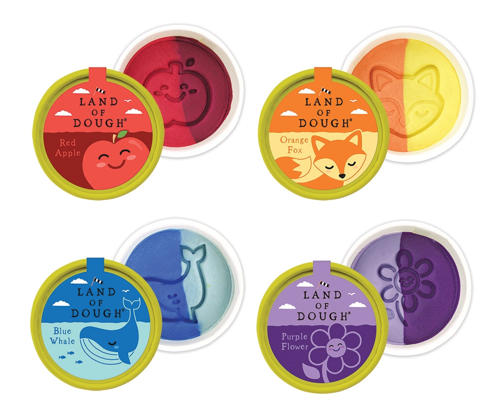 Non Toxic Play Dough Mini Cups