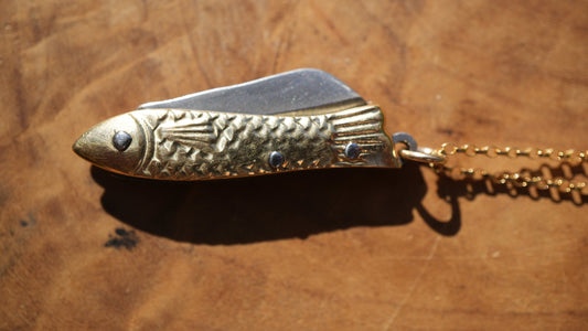 Mini Fish Knife Necklace