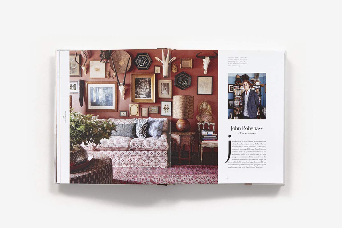 Travel Home shows us how to curate interiors that reflect our favorite places and experiences in ways that are beautiful and authentic. Touring the homes of leaders in global design who share a deep affection for travel, the book explores interiors with influences from dozens of countries.