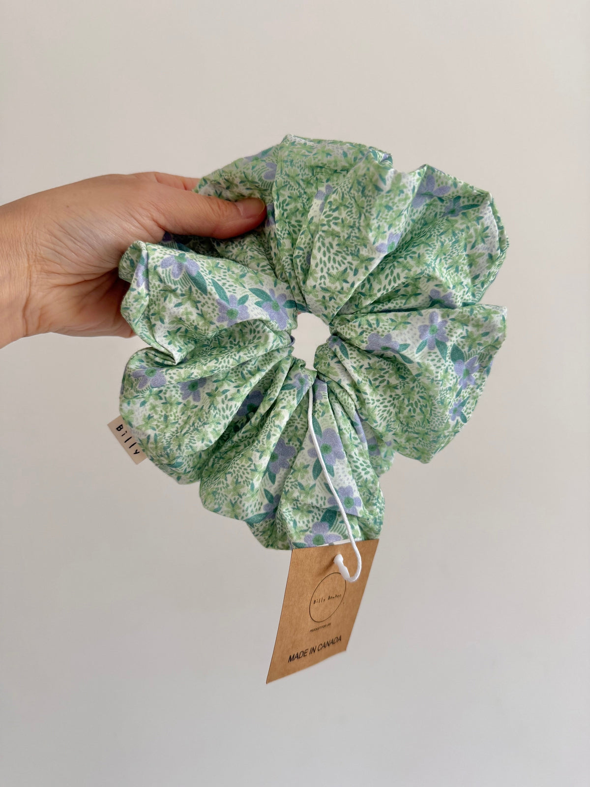Oversized Meadow Bloom Floral Scrunchie