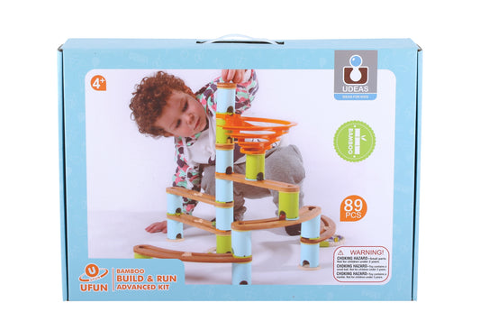 Bamboo Marble Run