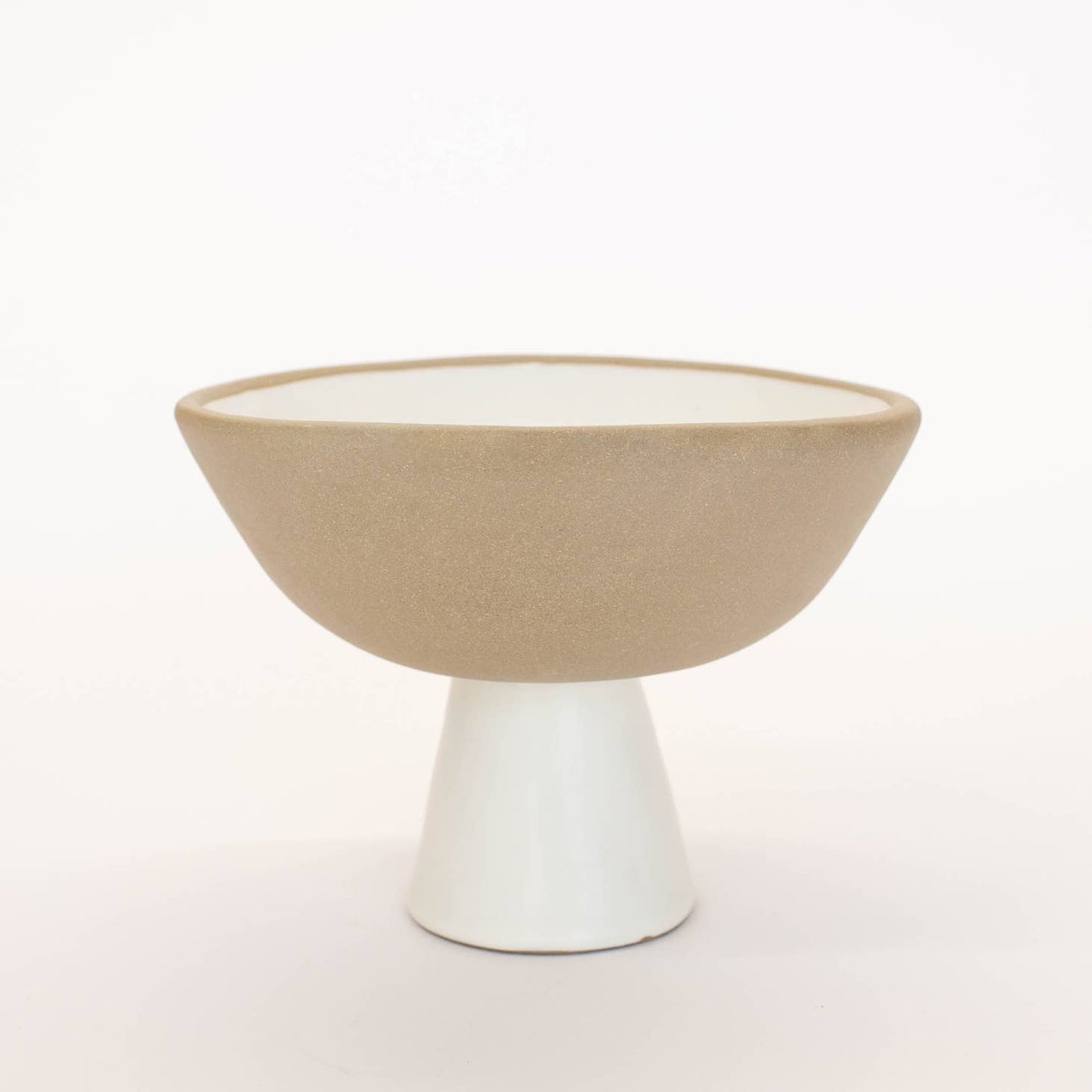 jars of dust ceramic raised serving bowl / Hand-built with shallow walls, some organic quality around the rim, and a flat base, this ceramic platter is designed for serving. Use it as a charcuterie board, snack platter, coffee table tray, or your main course! Handmade in Virginia