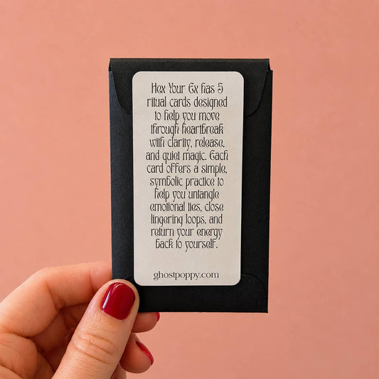 Hex Your Ex Spell Cards