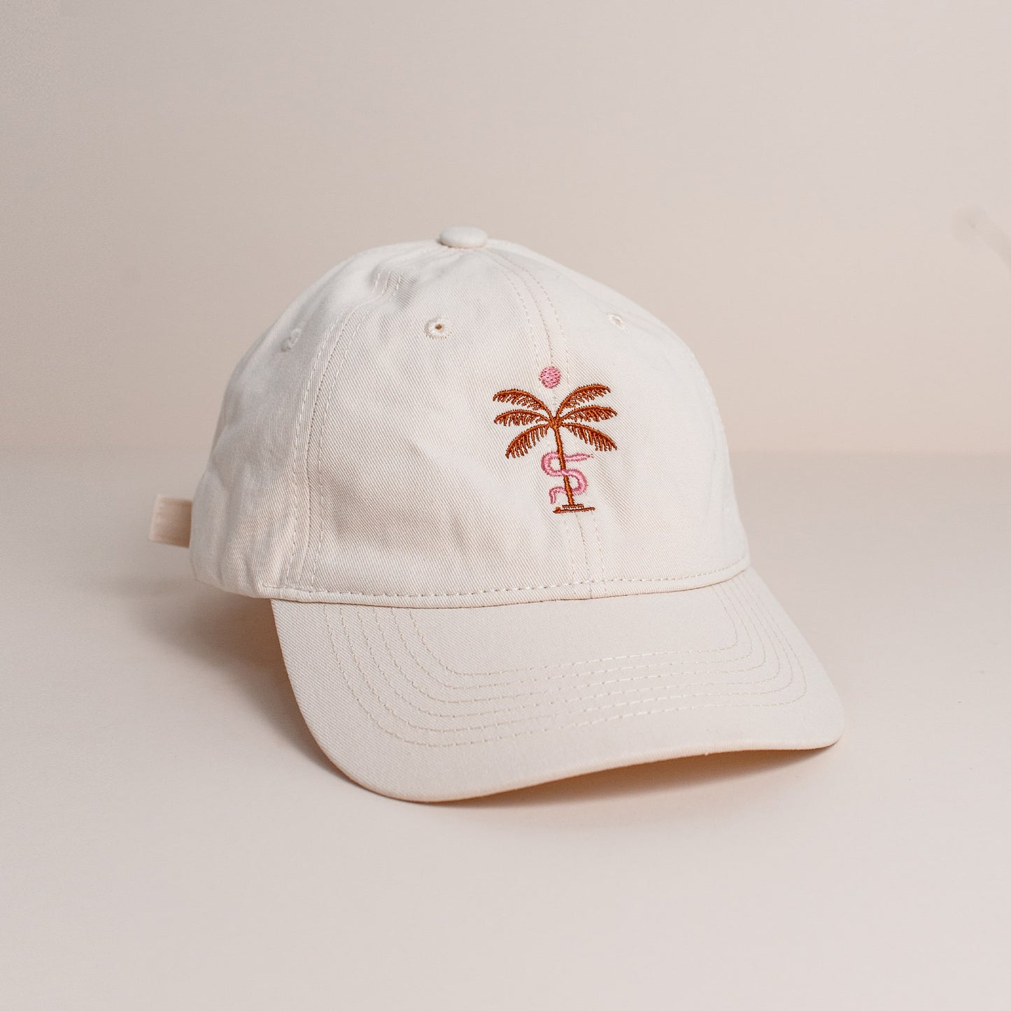 Cai & Jo Palm Embroidered Cap