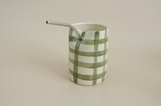 Ceramic Straw Cup