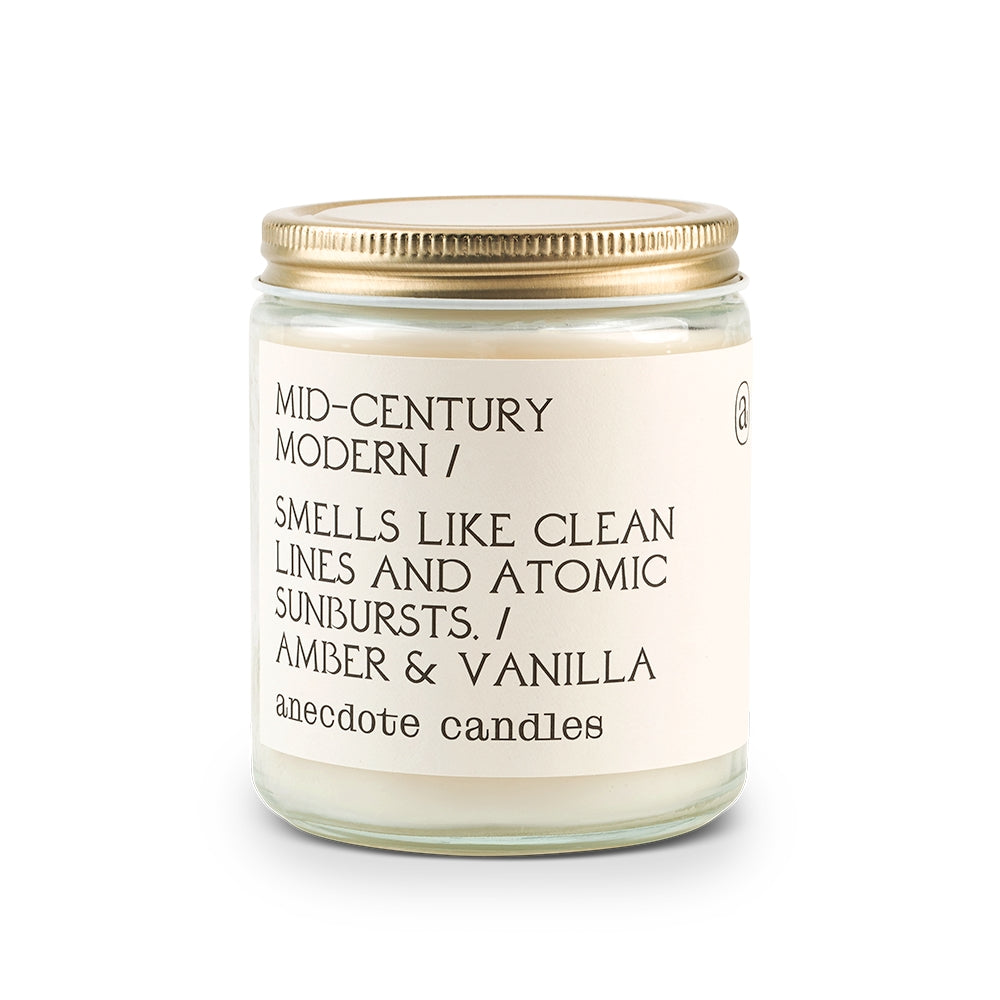 Mid Century Modern Candle