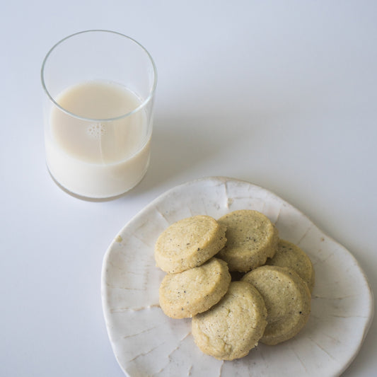 Oxford Shortbread Butter Cookies - Vanilla Earl Grey Cookies