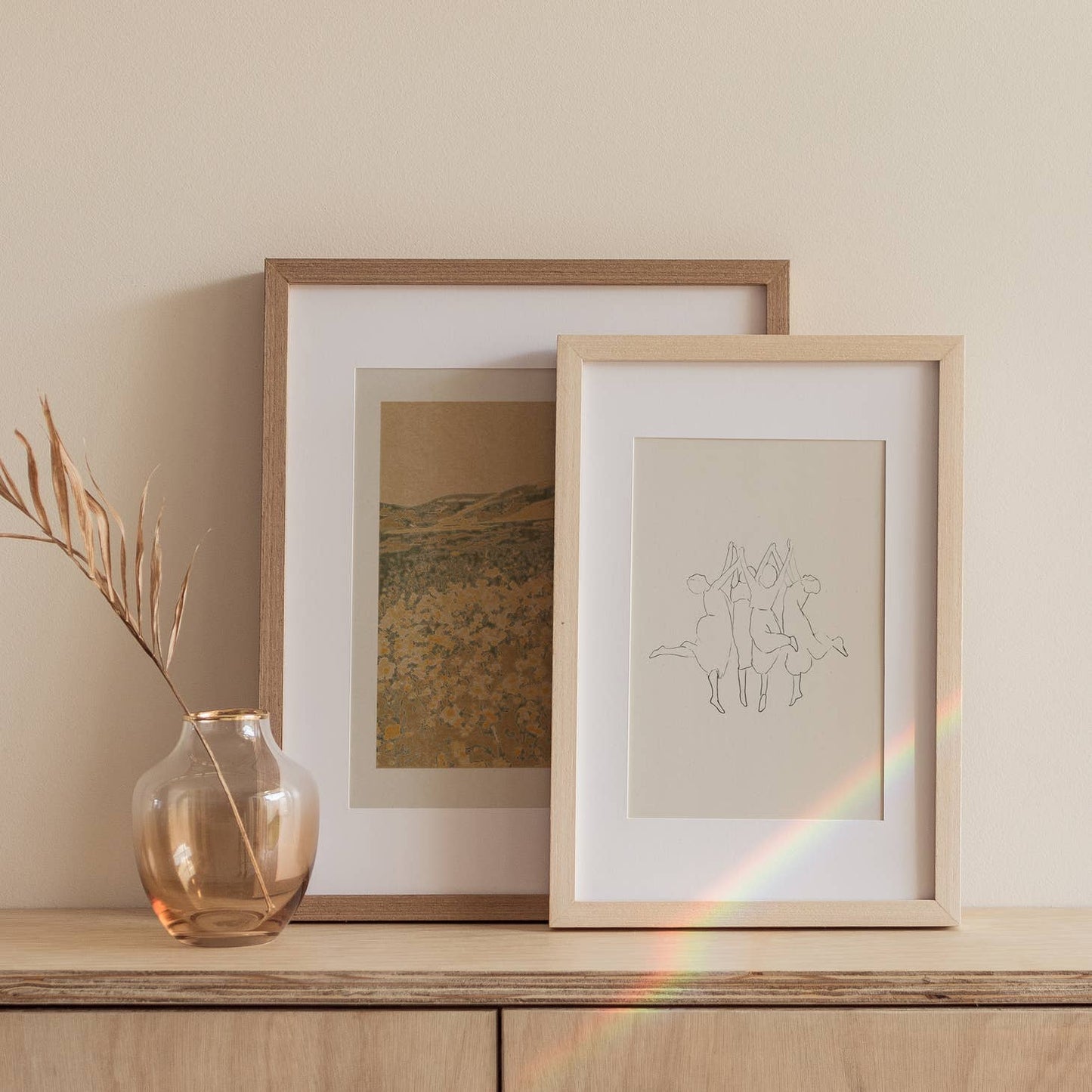 Girls Night Out by Coco Shalom. Prints are made with 100% recycled paper, containing 30% post consumer waste, produced with 100% green power and 0% BS.