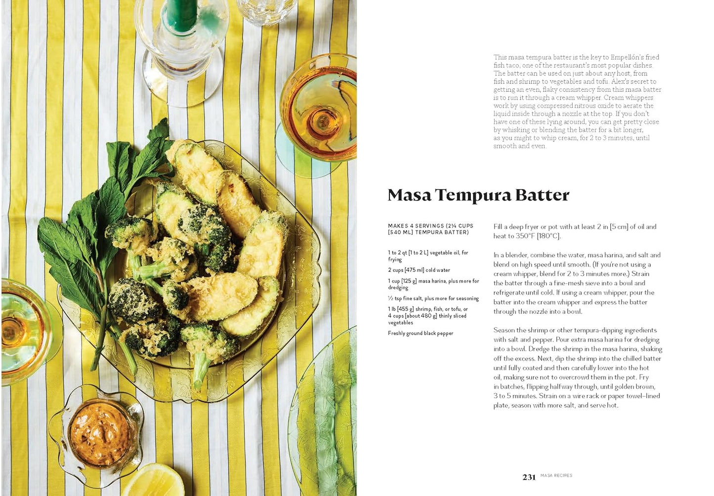MASA is your guide to making authentic, high-quality masa from scratch and cooking with it in your home kitchen. In addition to teaching how to make masa from dried corn kernel to fully realized dish, this book also shows cooks how to use masa in 50 base recipes for tortillas, pozole, tamales, and more.
