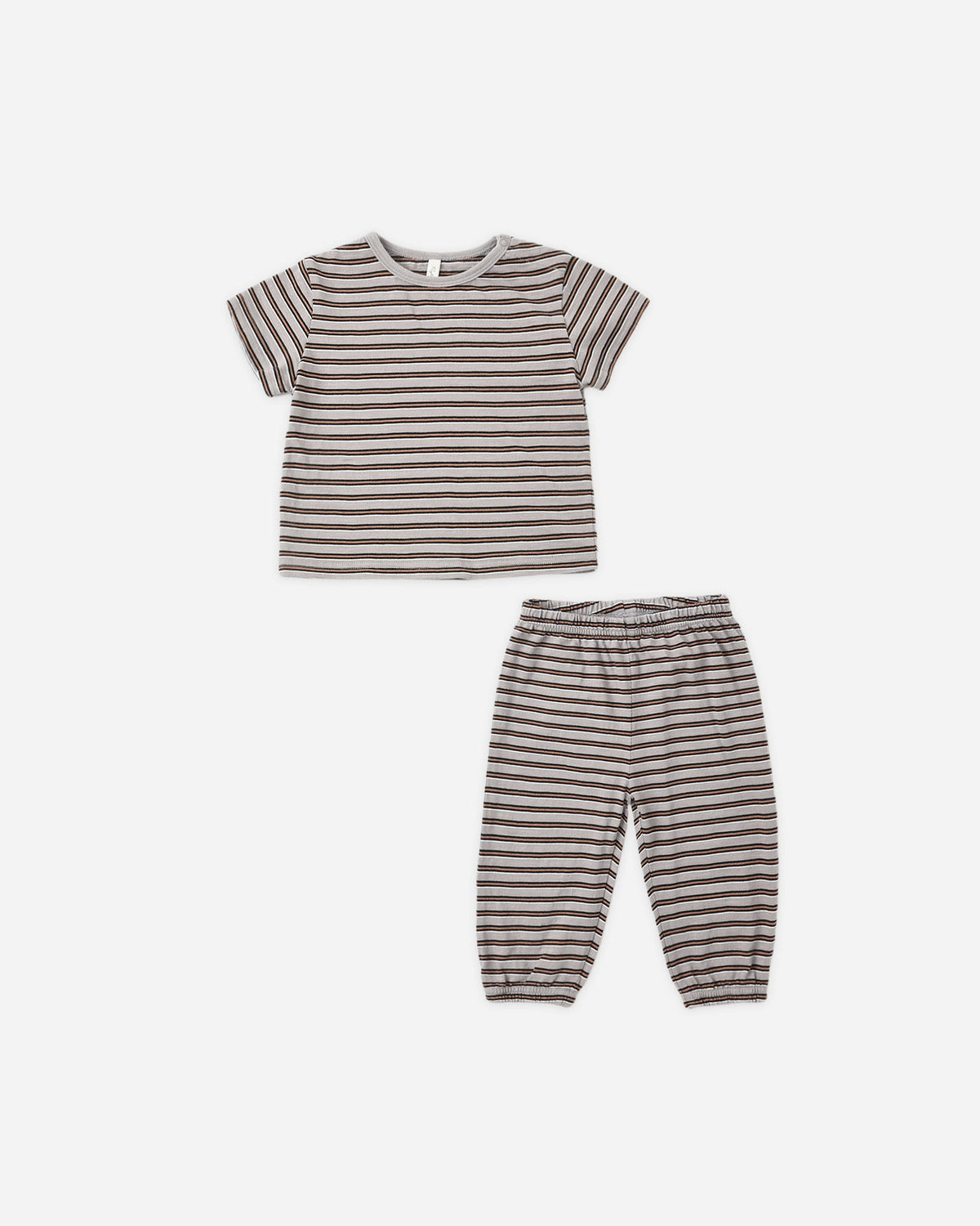 Striped Jersey Tee + Pant Set