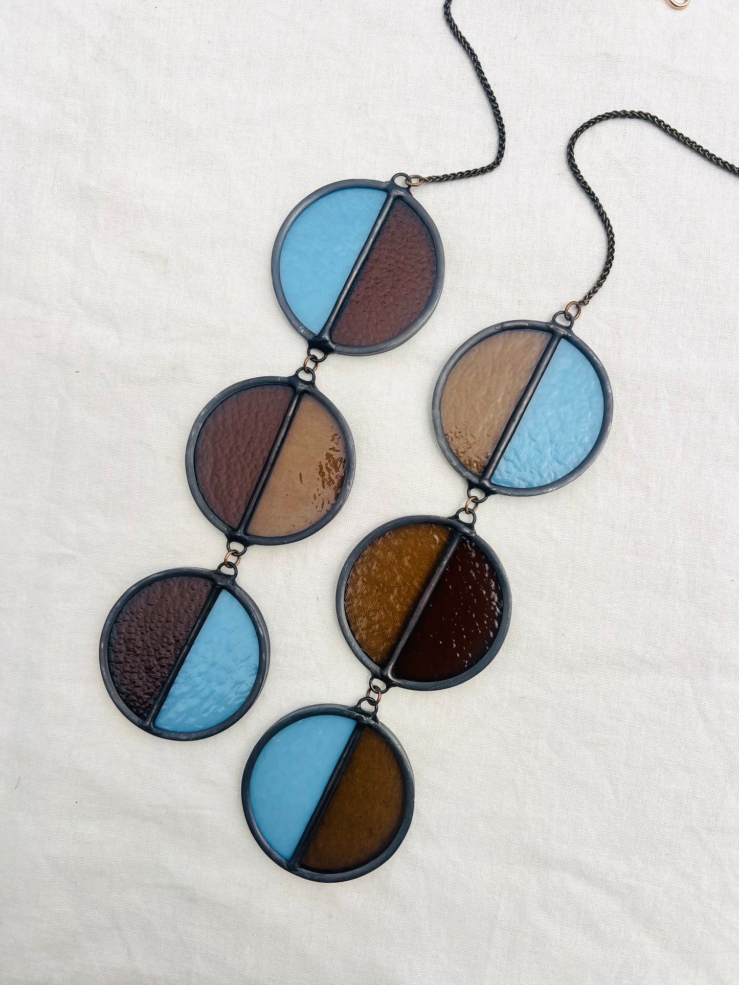 Drop Trio Stained Glass
