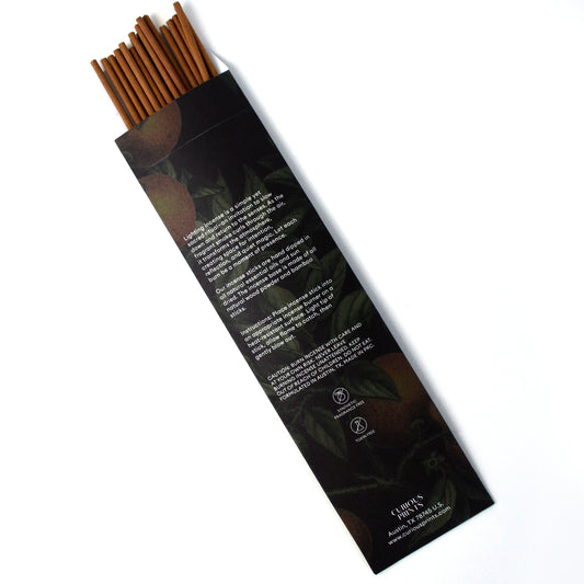 Golden Dusk Amber Citrus Incense