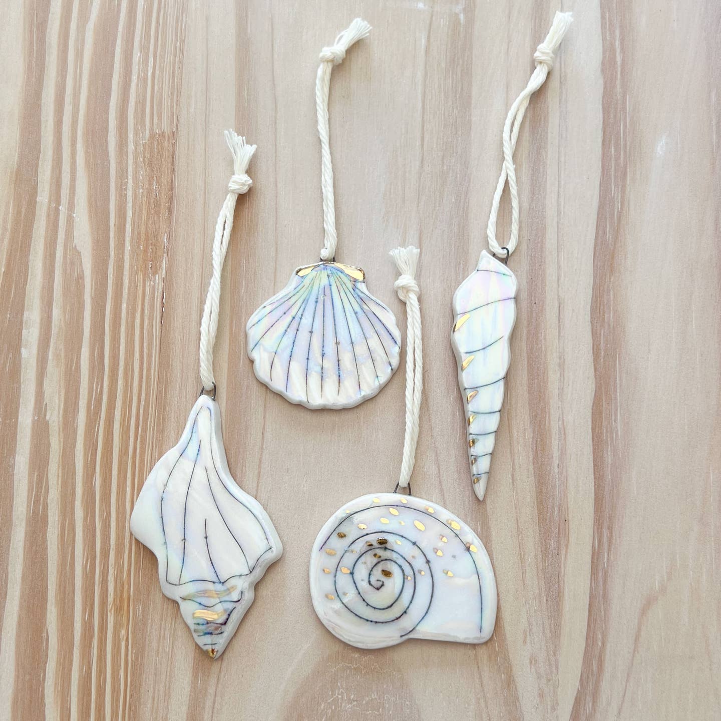 Mini Shell Ornaments