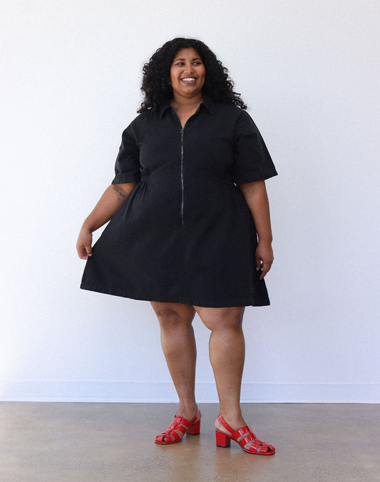 Utility Dress in Ash