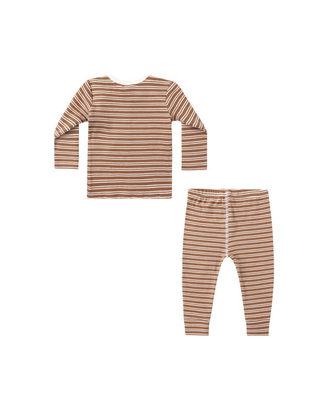 Ribbed Tee and Legging Set