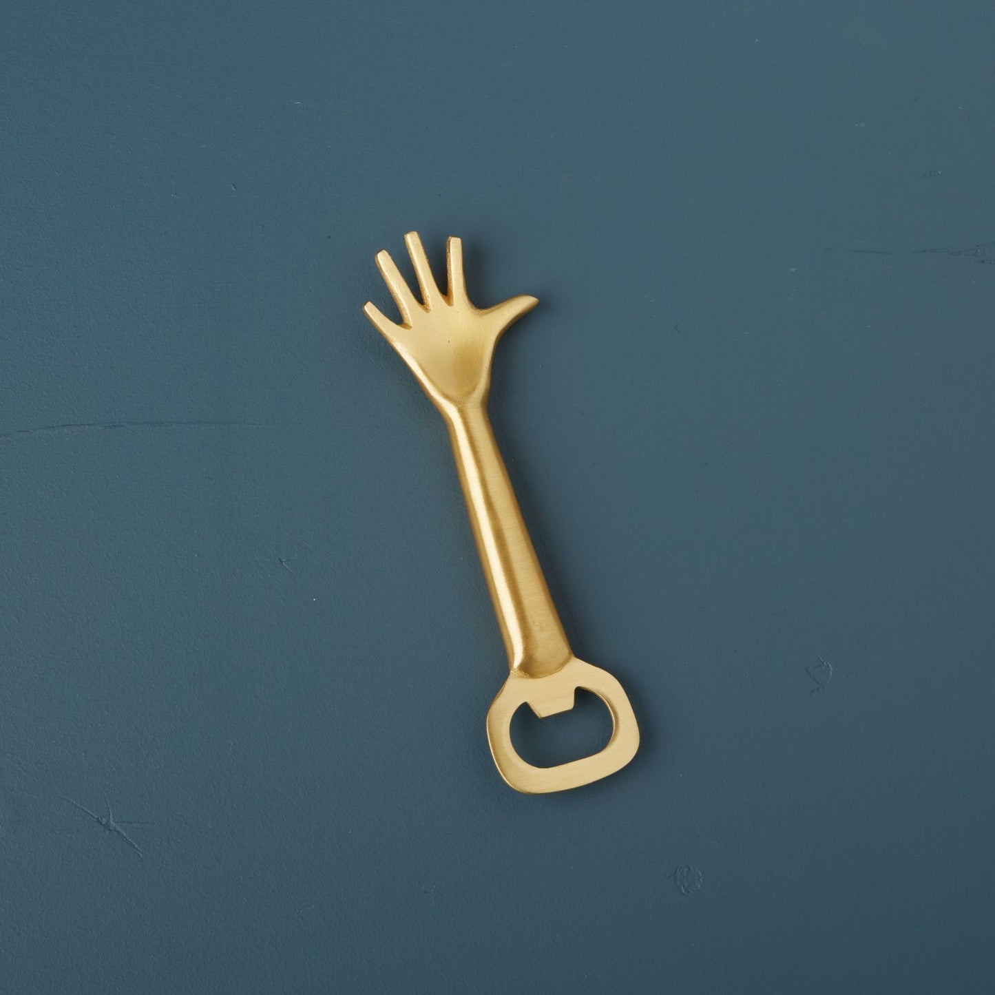 Brass Hand Bottle Opener