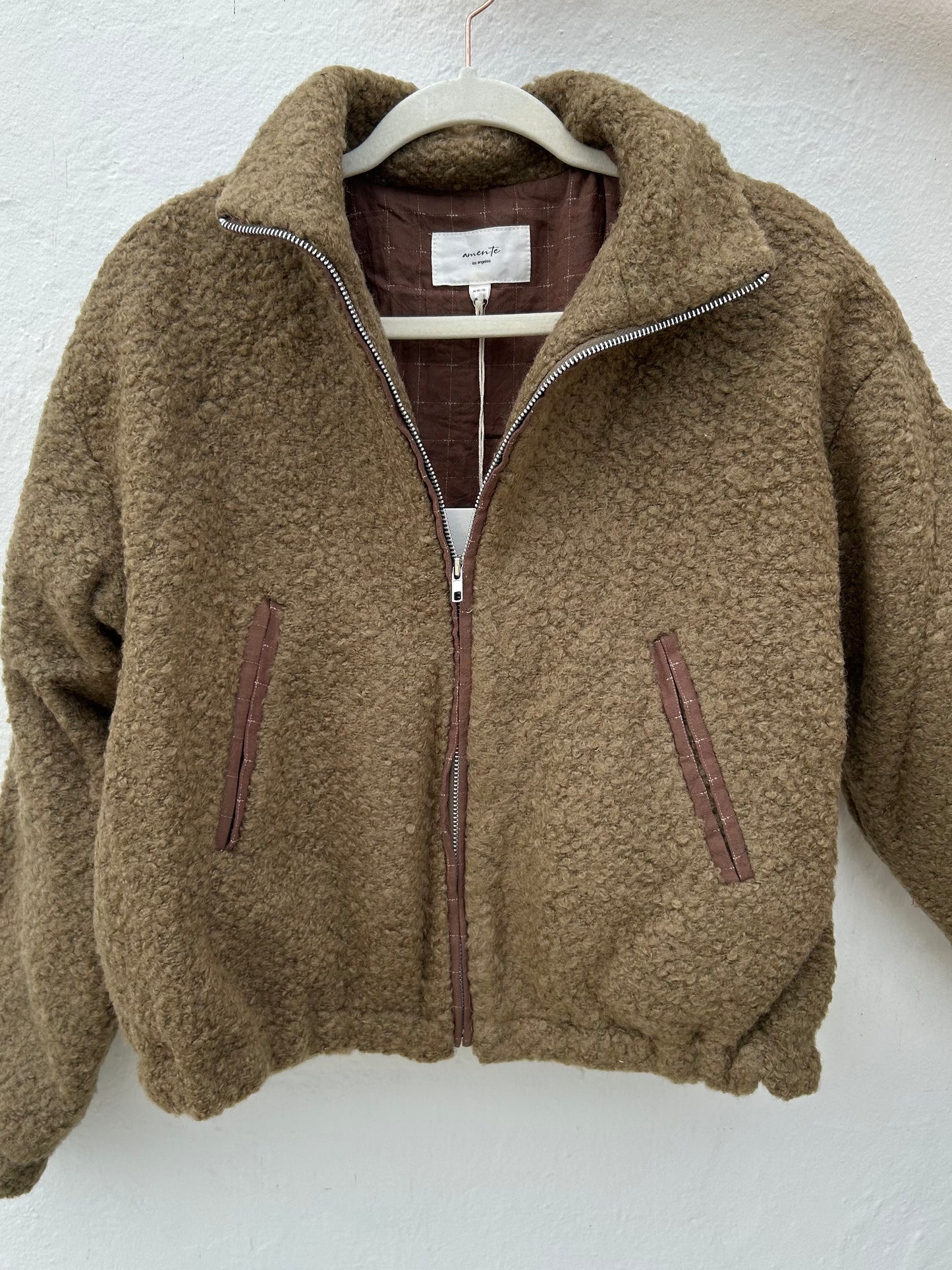 High Neck Bomber Jacket