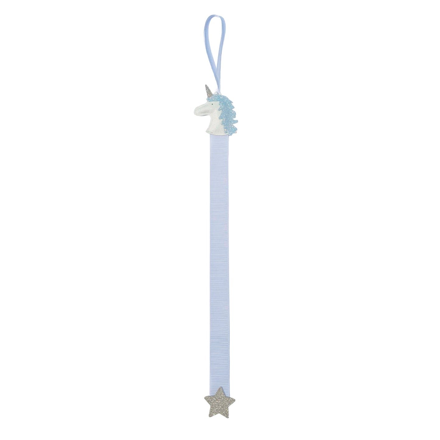 rockahula clip hanger unicorn / The perfect solution to storing and organizing hair clips in one place - included is a hanging loop that can be hung on a door or wall hook. Simply snap on your clips ready to wear again next time!